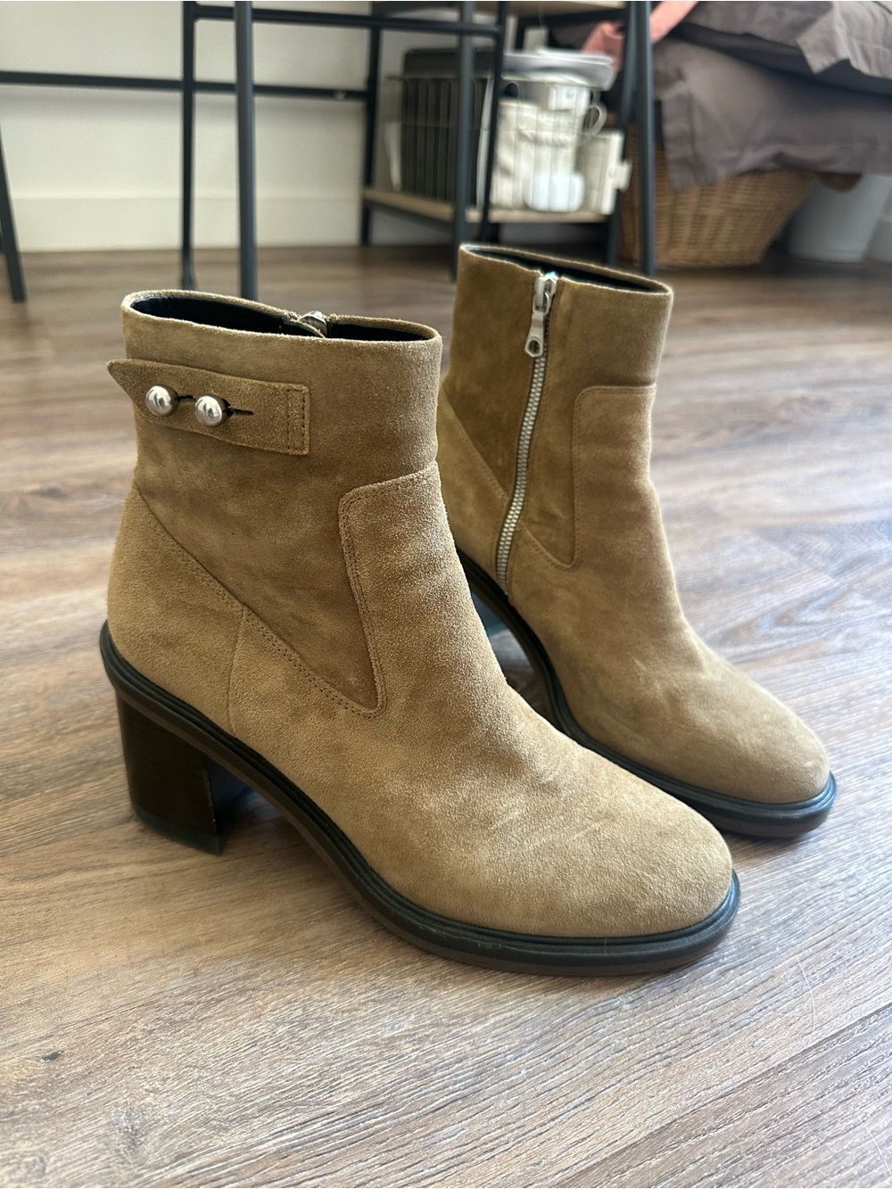 Rag & Bone Suede Ankle Boots